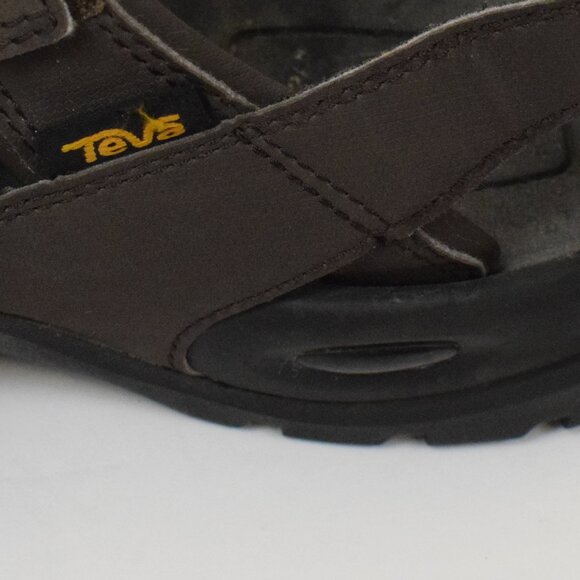 Teva Mens Outdoor Fisherman Brown Athletic Hiking Camping Sport Sandals 1016308 - Picture 8 of 9